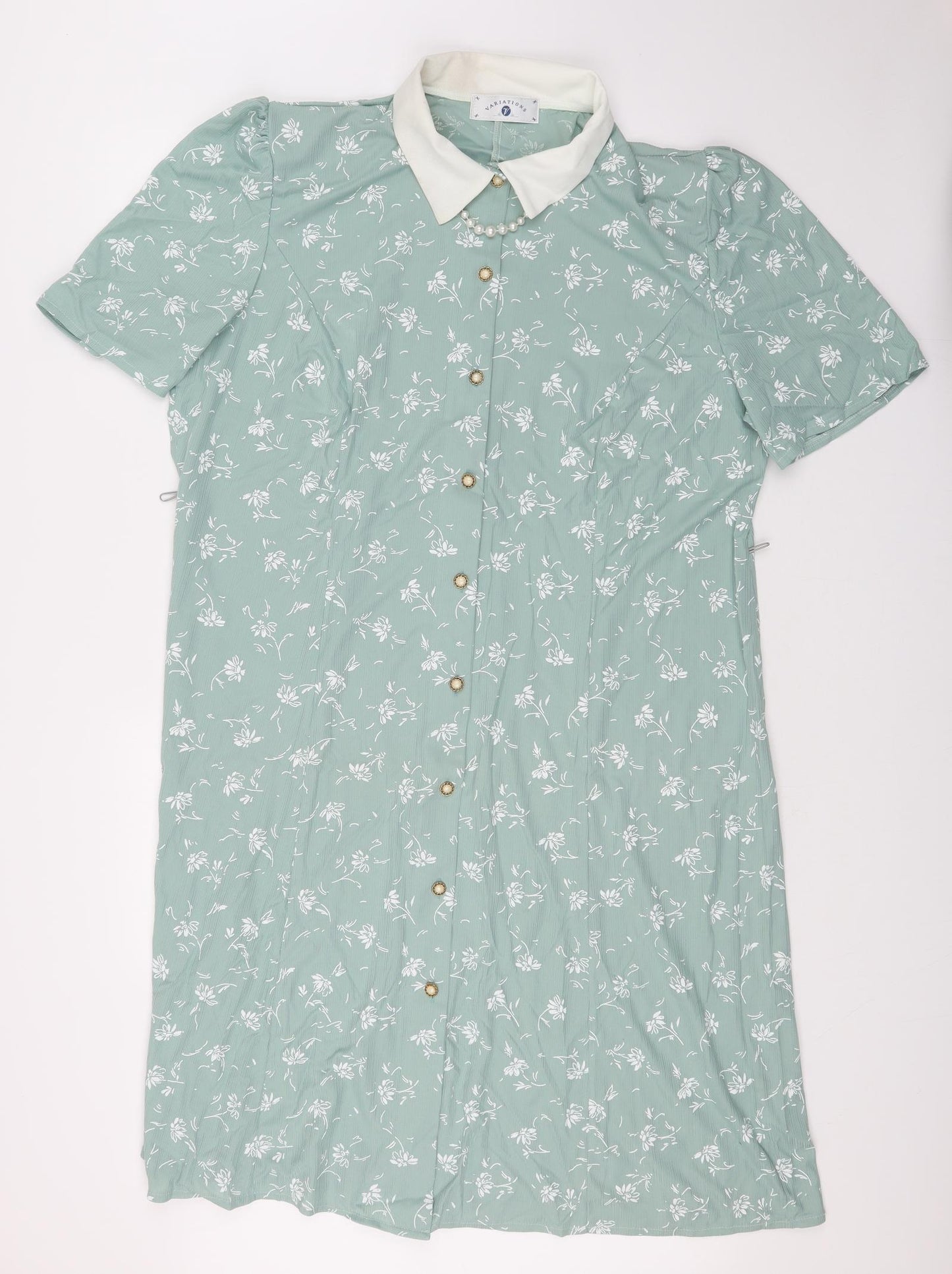 Variations Womens Green   A-Line  Size 28