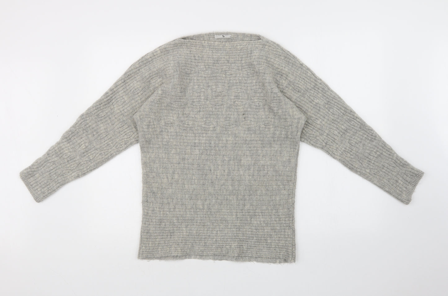 TU Womens Grey   Pullover Jumper Size 10