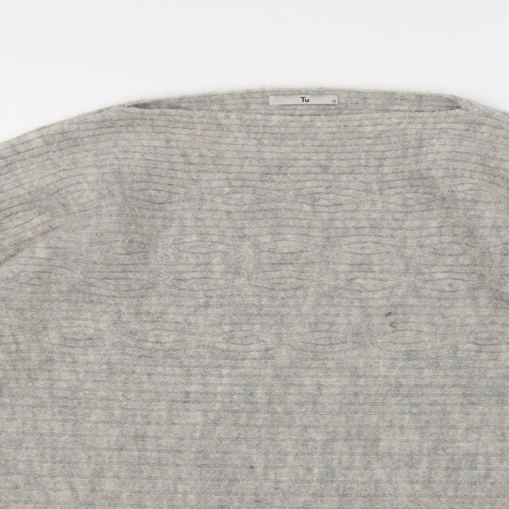 TU Womens Grey   Pullover Jumper Size 10