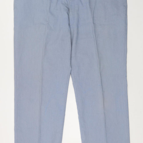St Michael Mens Blue   Dress Pants Trousers  L31 in