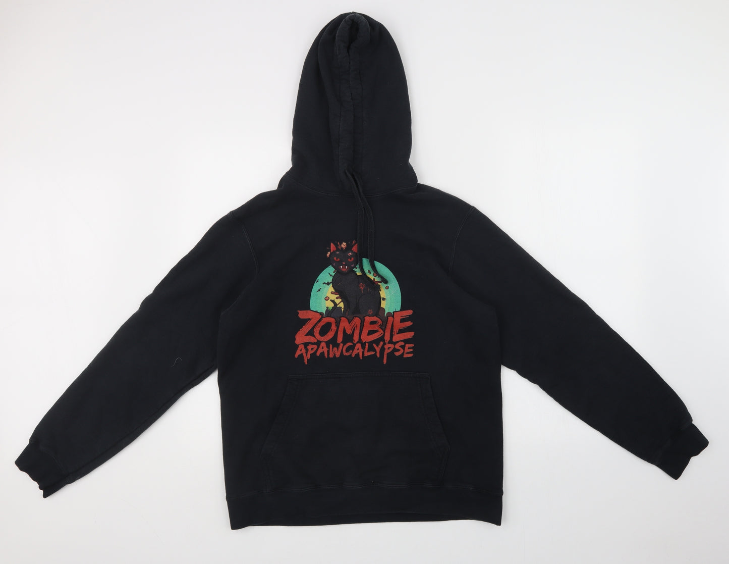 pori & company Mens Black   Pullover Hoodie Size M