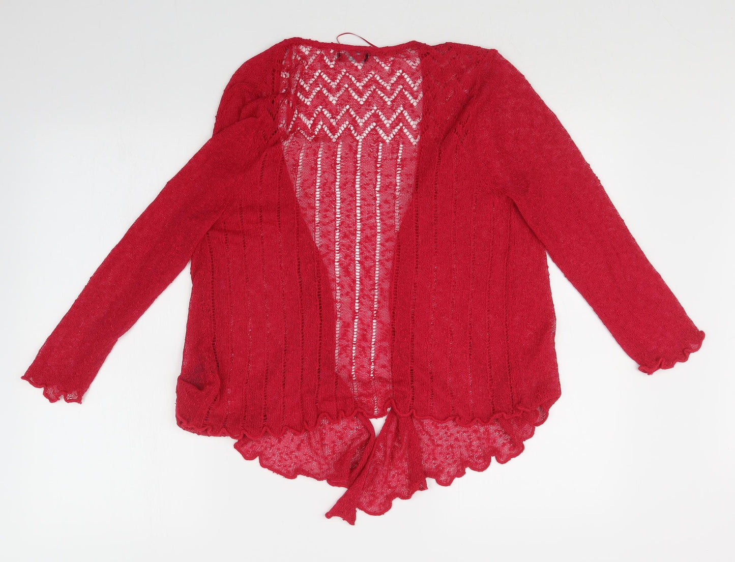 M&Co Womens Pink   Cardigan Jumper Size 14