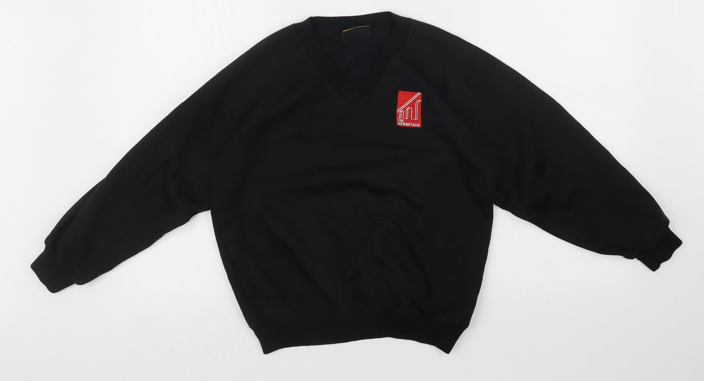 coolflow Boys Black   Pullover Sweatshirt Size 11-12 Years
