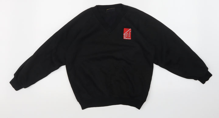 coolflow Boys Black   Pullover Sweatshirt Size 11-12 Years