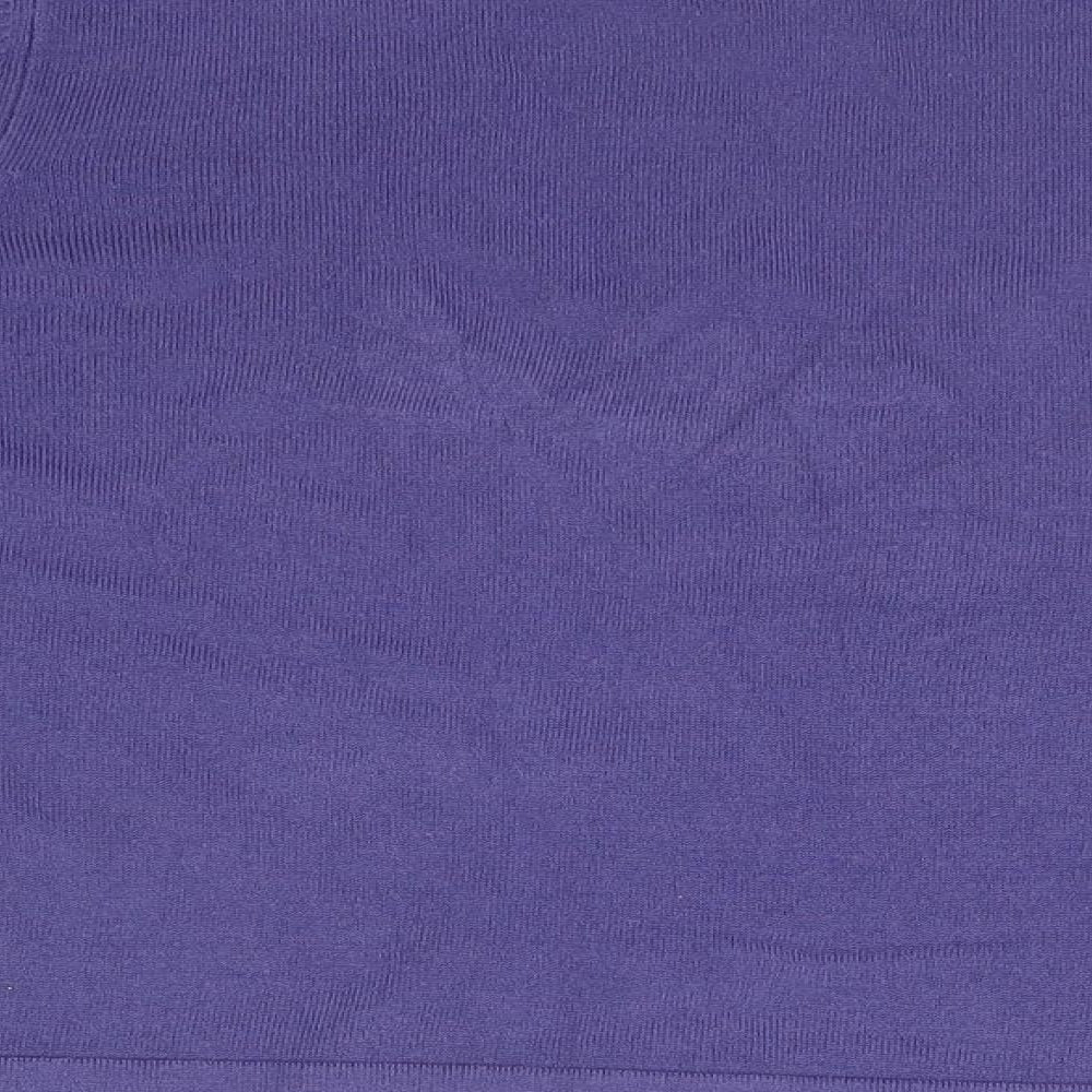 M&S Womens Purple   Cardigan Jumper Size 14