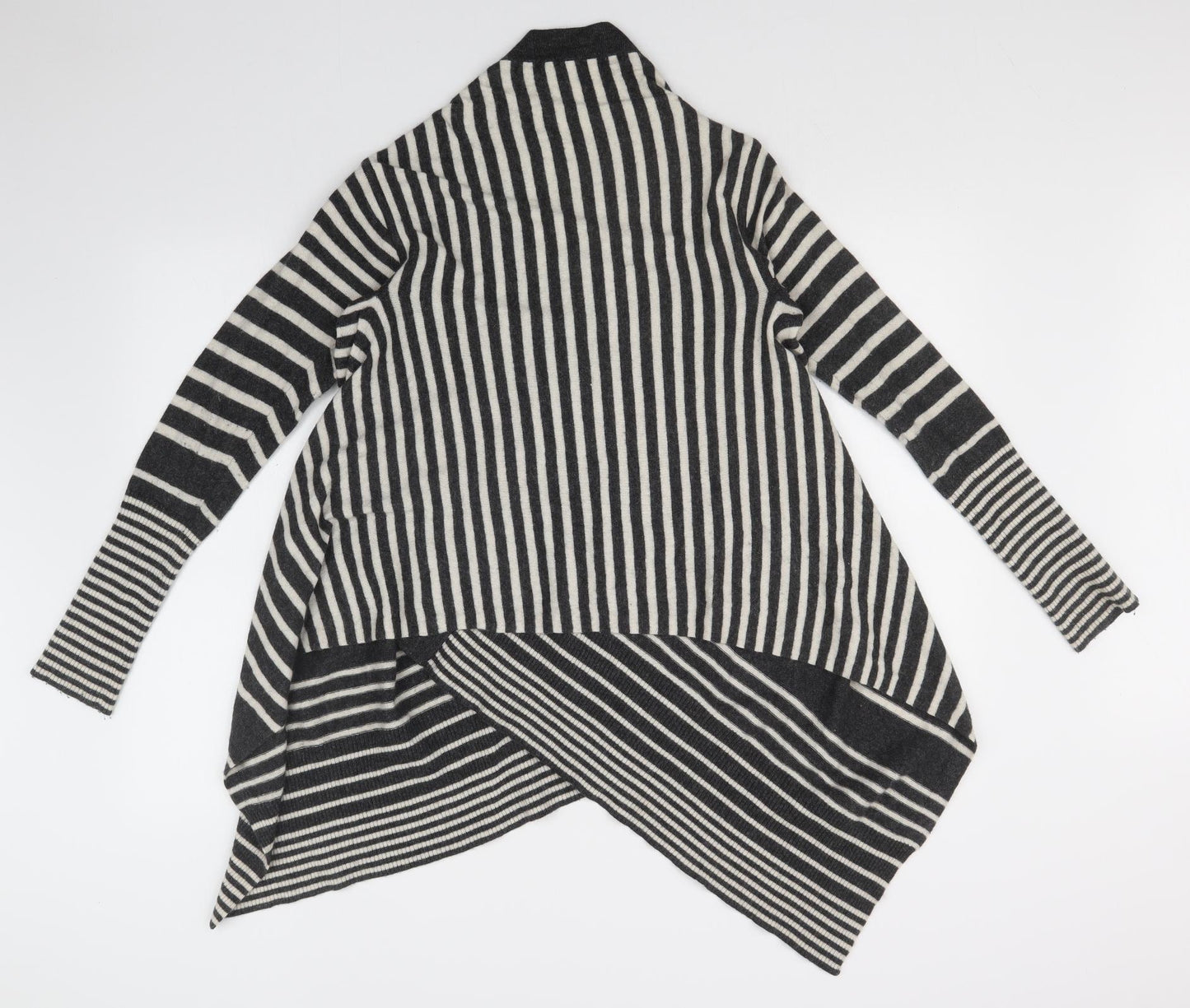 ALEX & CO Womens Multicoloured Striped  Cardigan Jumper Size M