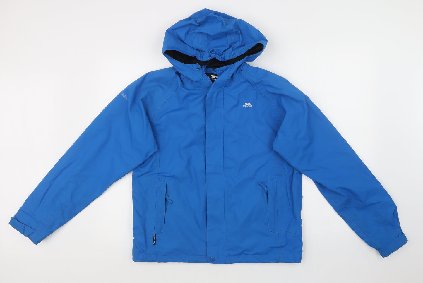 Trespass Boys Blue   Windbreaker Coat Size 13-14 Years