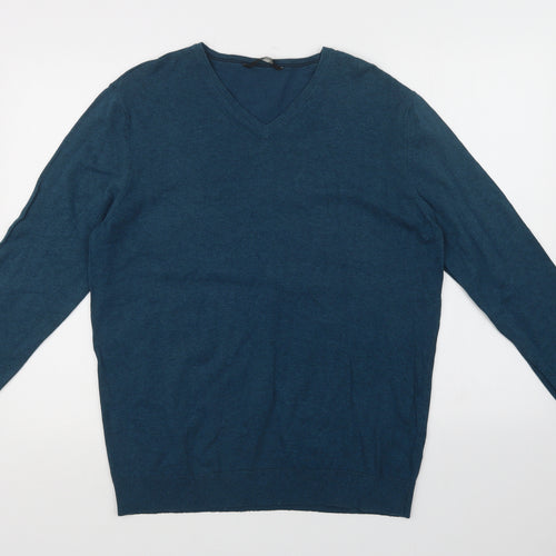 George Mens Blue   Pullover Sweatshirt Size L