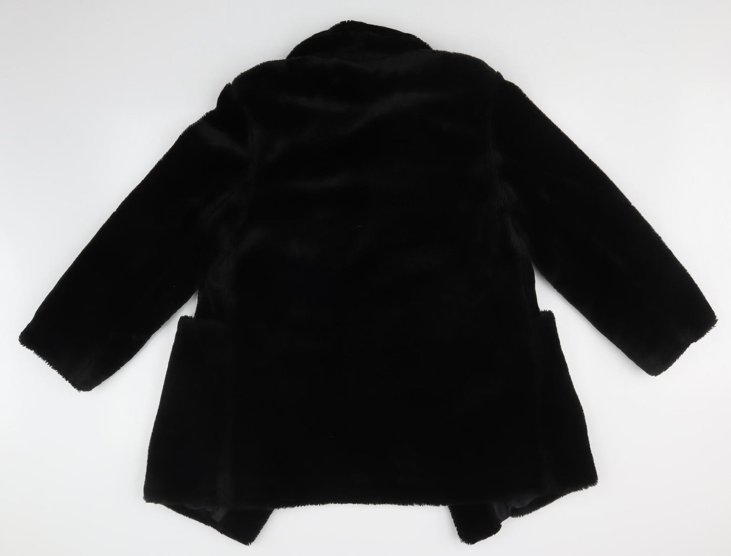 Prima Womens Black   Overcoat Coat