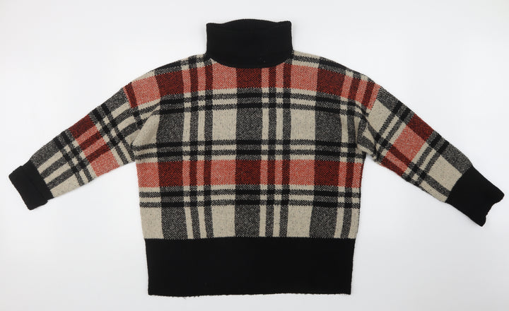 PEP&CO Womens Multicoloured Striped Pullover Sweatshirt Size L