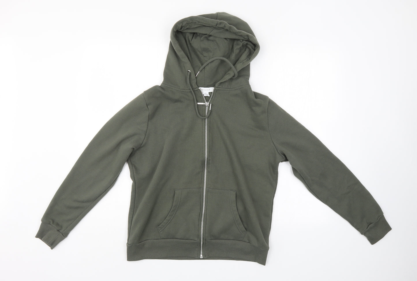 Primark Womens Green   Full Zip Hoodie Size 14