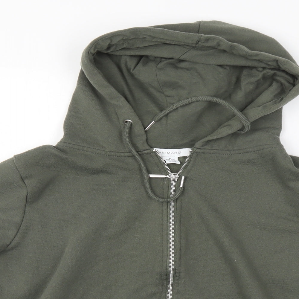 Primark Womens Green   Full Zip Hoodie Size 14