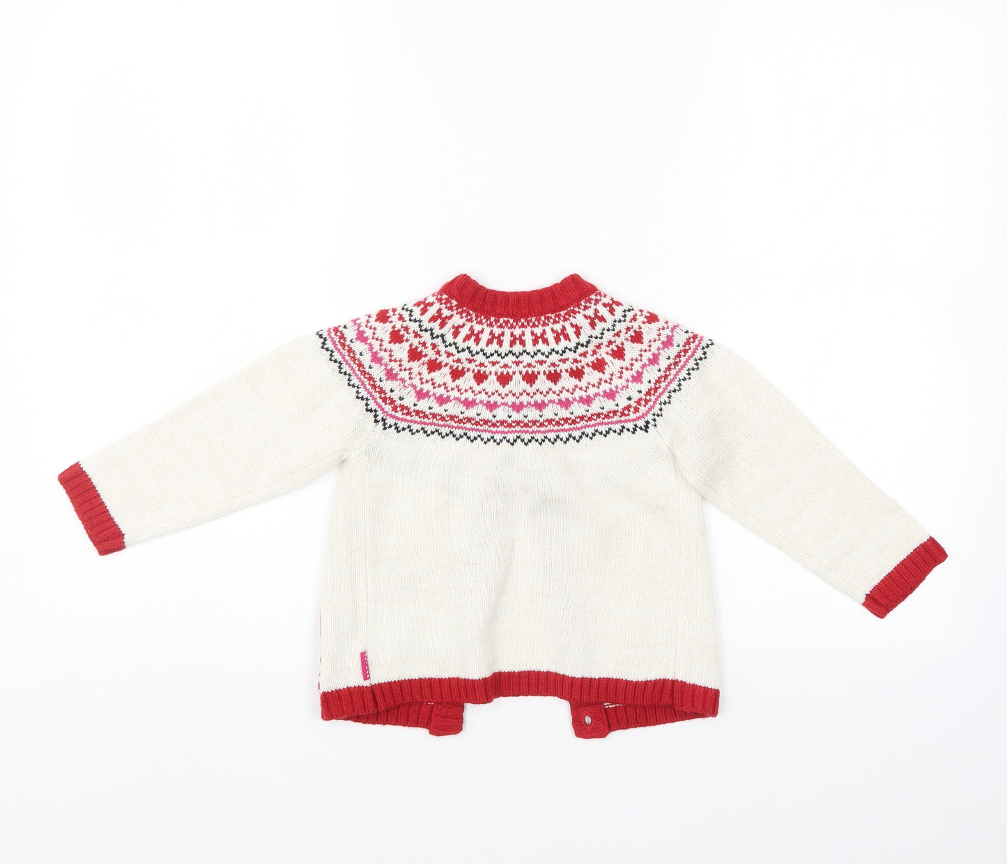 Nutmeg Girls Multicoloured   Cardigan Jumper Size 3-4 Years