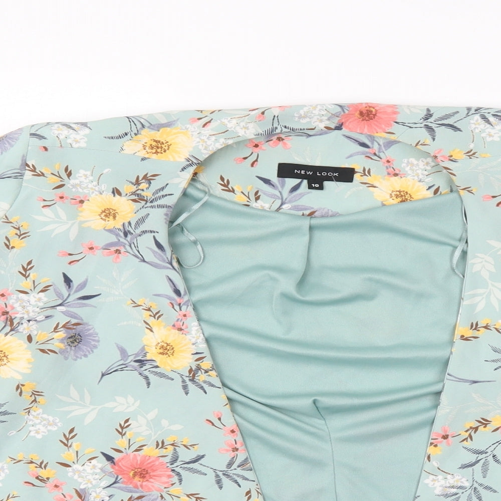New Look Womens Multicoloured Floral  Jacket  Size 10