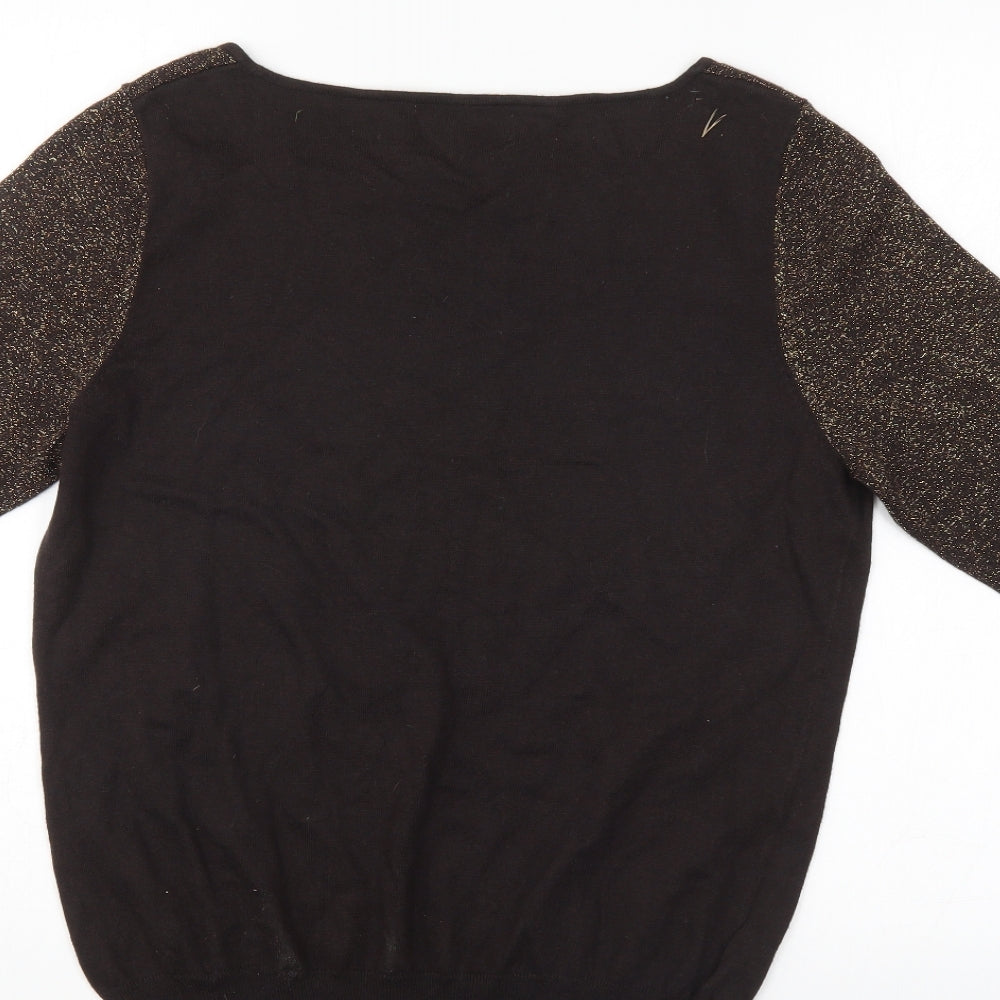 NEXT Womens Brown   Pullover Jumper Size 16