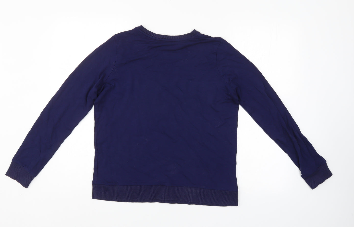 TU Womens Blue   Pullover Sweatshirt Size 12
