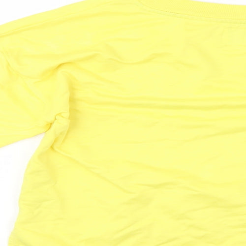 Time To Dream Womens Yellow   Pullover Sweatshirt Size M