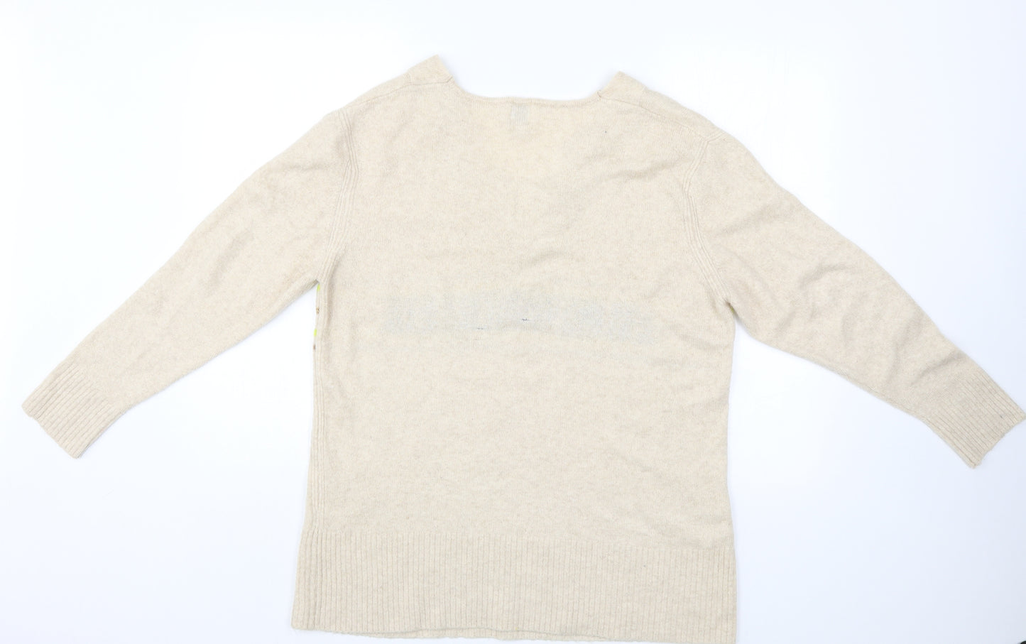 River Island Womens Ivory   Pullover Jumper Size M