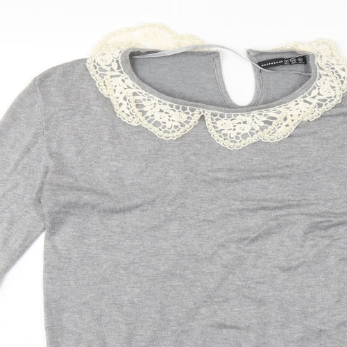 Atmosphere Womens Grey   Pullover Jumper Size 10