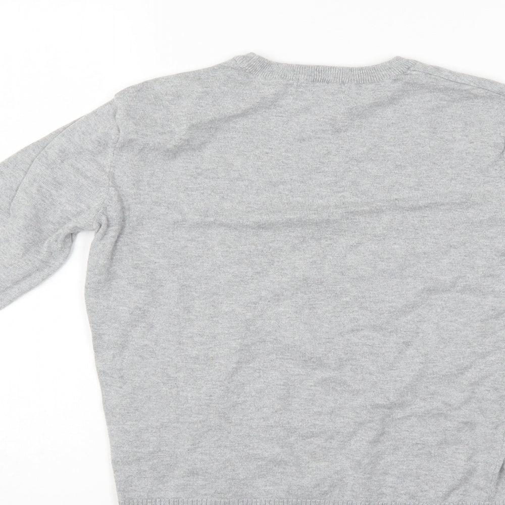 H&M Boys Grey   Pullover Jumper Size 10-11 Years
