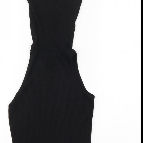 River Island Womens Black   Jersey Tank Size 6