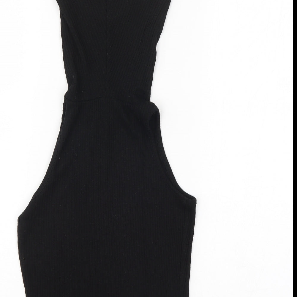 River Island Womens Black   Jersey Tank Size 6