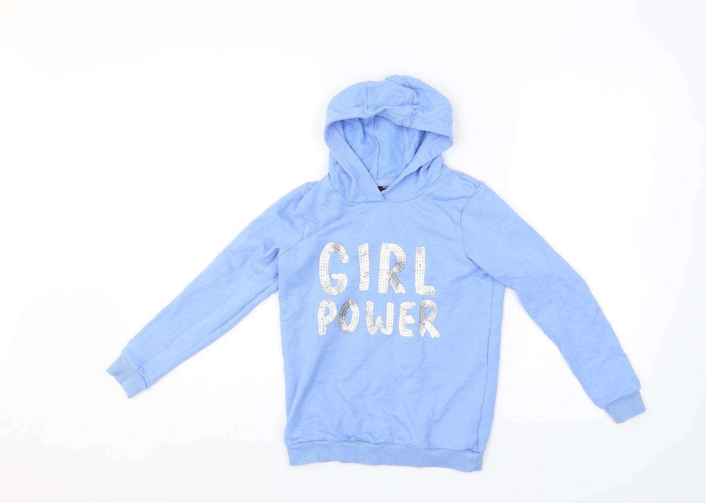 George Girls Blue   Pullover Hoodie Size 9-10 Years