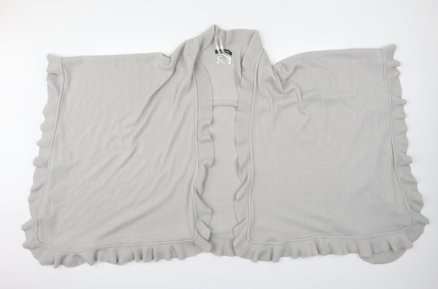 Bonmarché Womens Grey  Knit Cardigan Jumper One Size