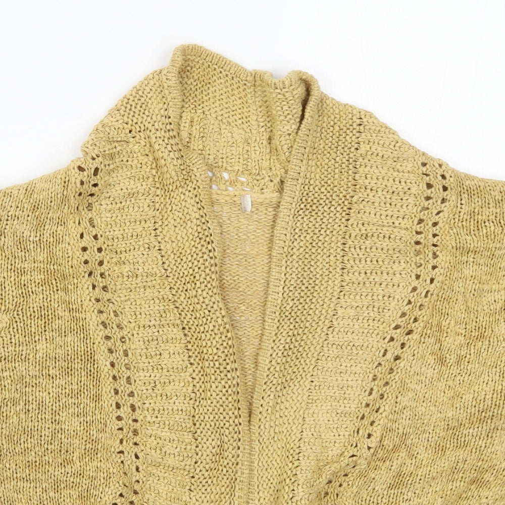 Matalan Womens Beige  Knit Cardigan Jumper Size 16