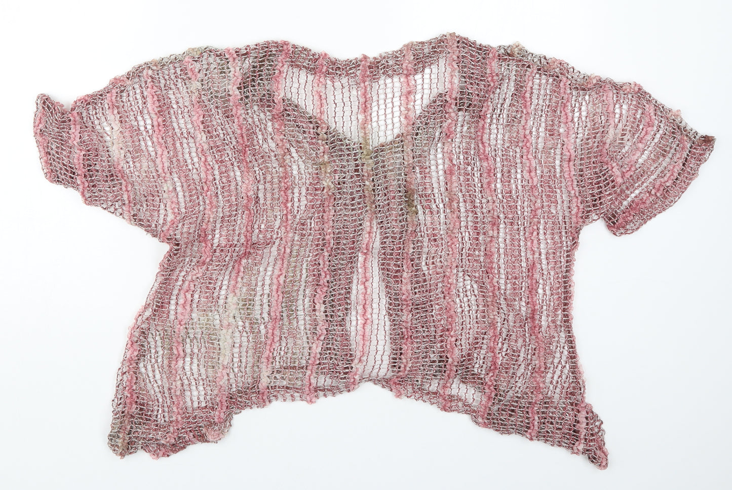 Monroe and Main Womens Pink  Knit Cardigan Jumper Size M