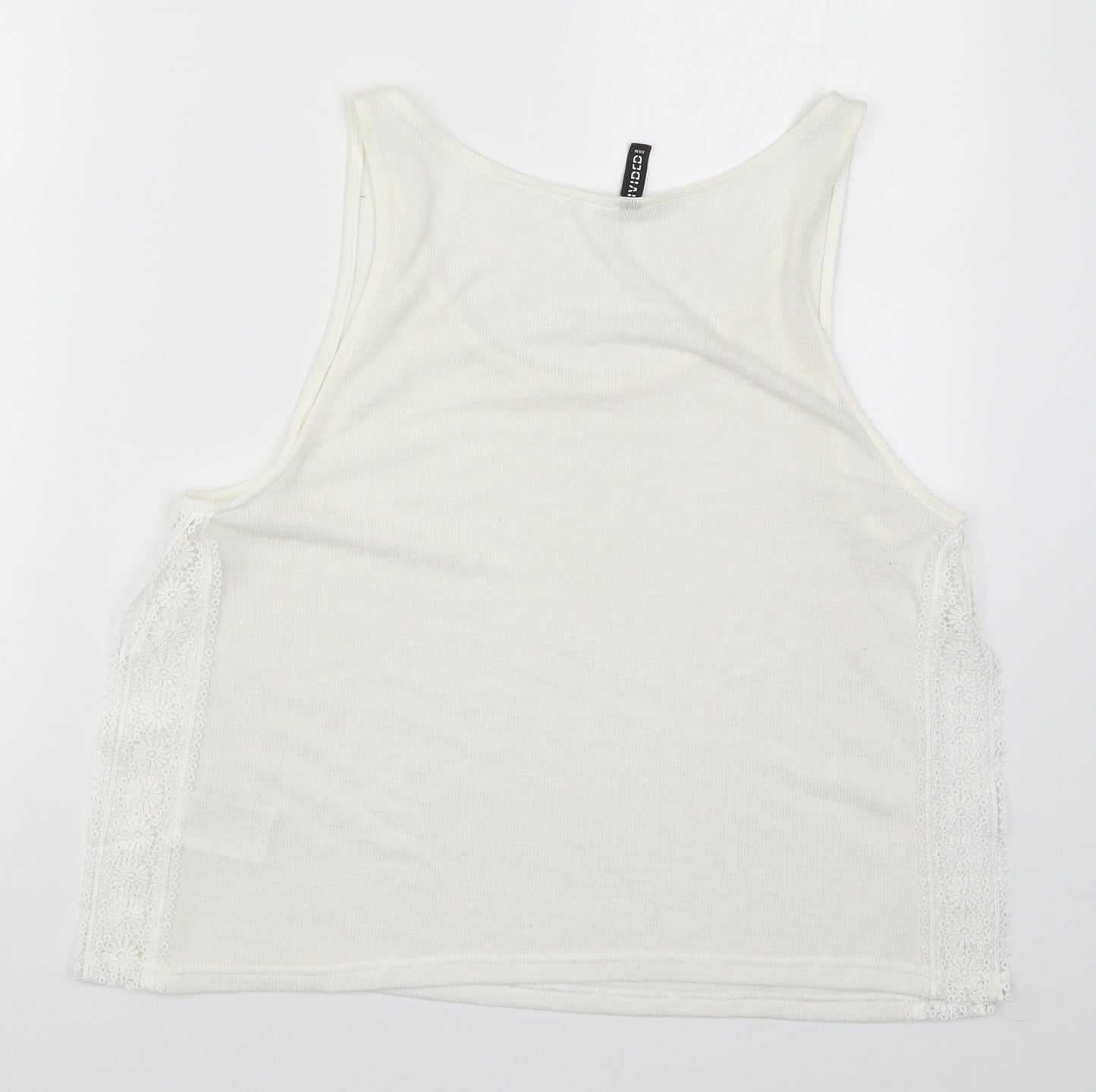 H&M Womens White   Basic Tank Size M