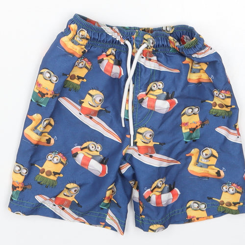 NEXT Boys Blue   Bermuda Shorts Size 2-3 Years - Minions