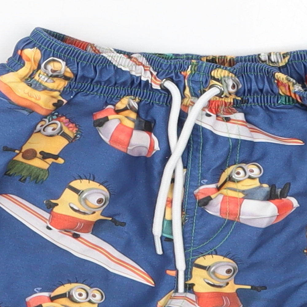 NEXT Boys Blue   Bermuda Shorts Size 2-3 Years - Minions