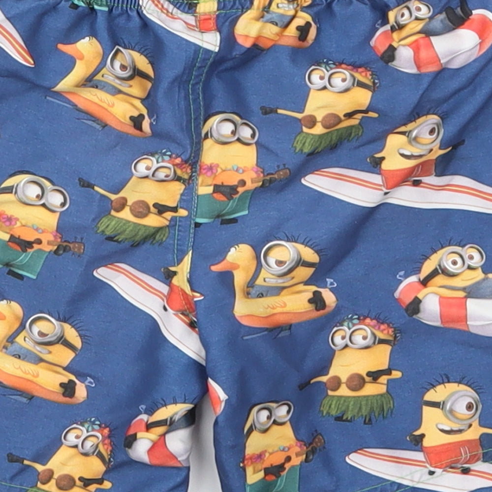 NEXT Boys Blue   Bermuda Shorts Size 2-3 Years - Minions
