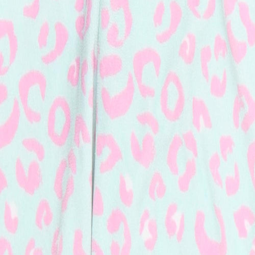 Primark Girls Blue Animal Print  Sweatpants Trousers Size 8-9 Years - Pink Pyjamas