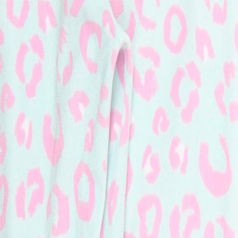 Primark Girls Blue Animal Print  Sweatpants Trousers Size 8-9 Years - Pink Pyjamas