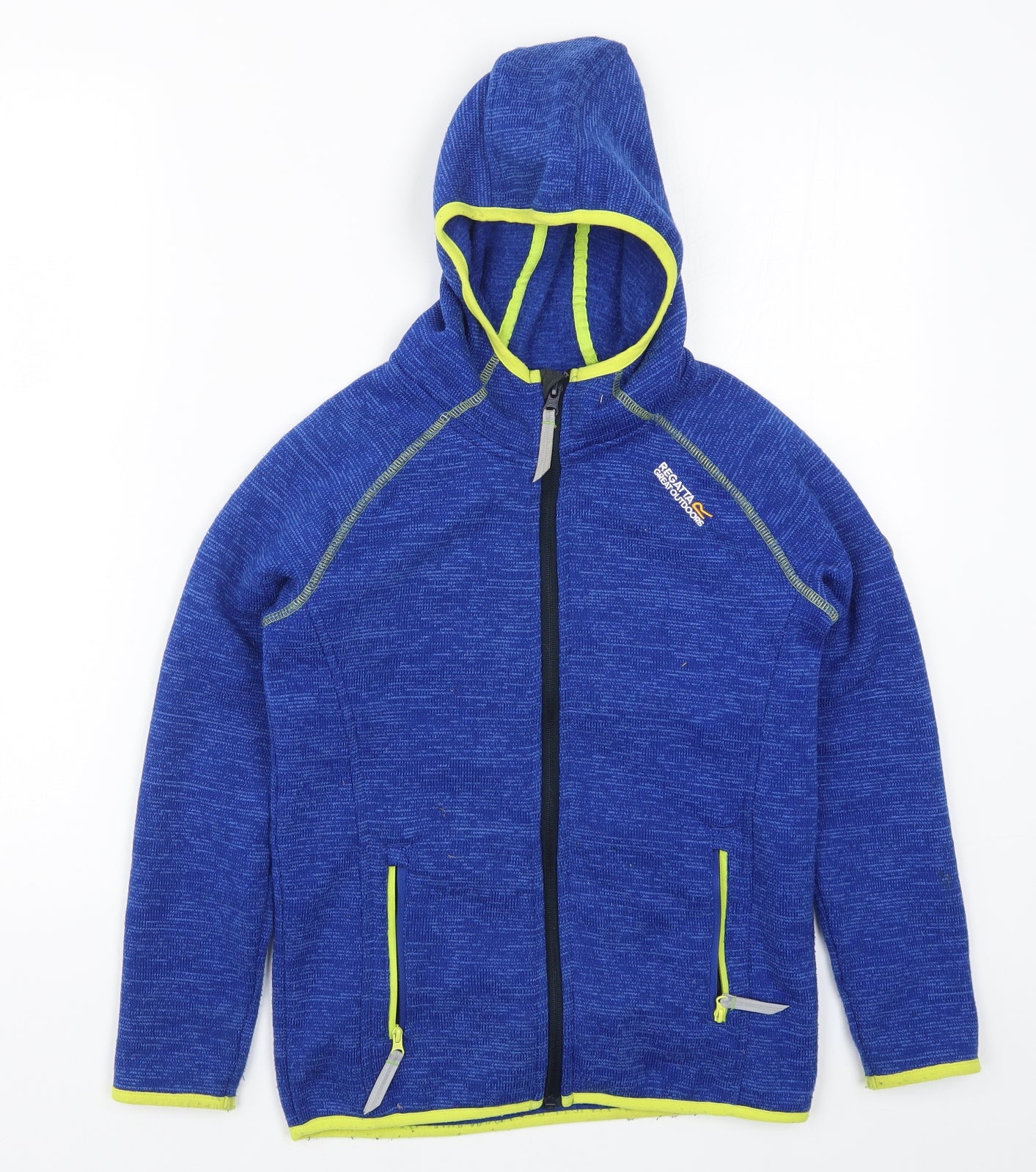 Regatta Boys Blue   Full Zip Hoodie Size 9-10 Years