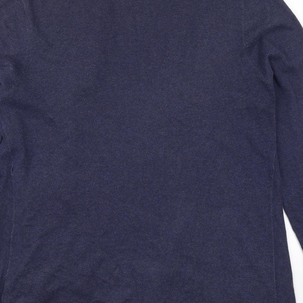 Fat Face Womens Blue  Knit Cardigan Jumper Size 16