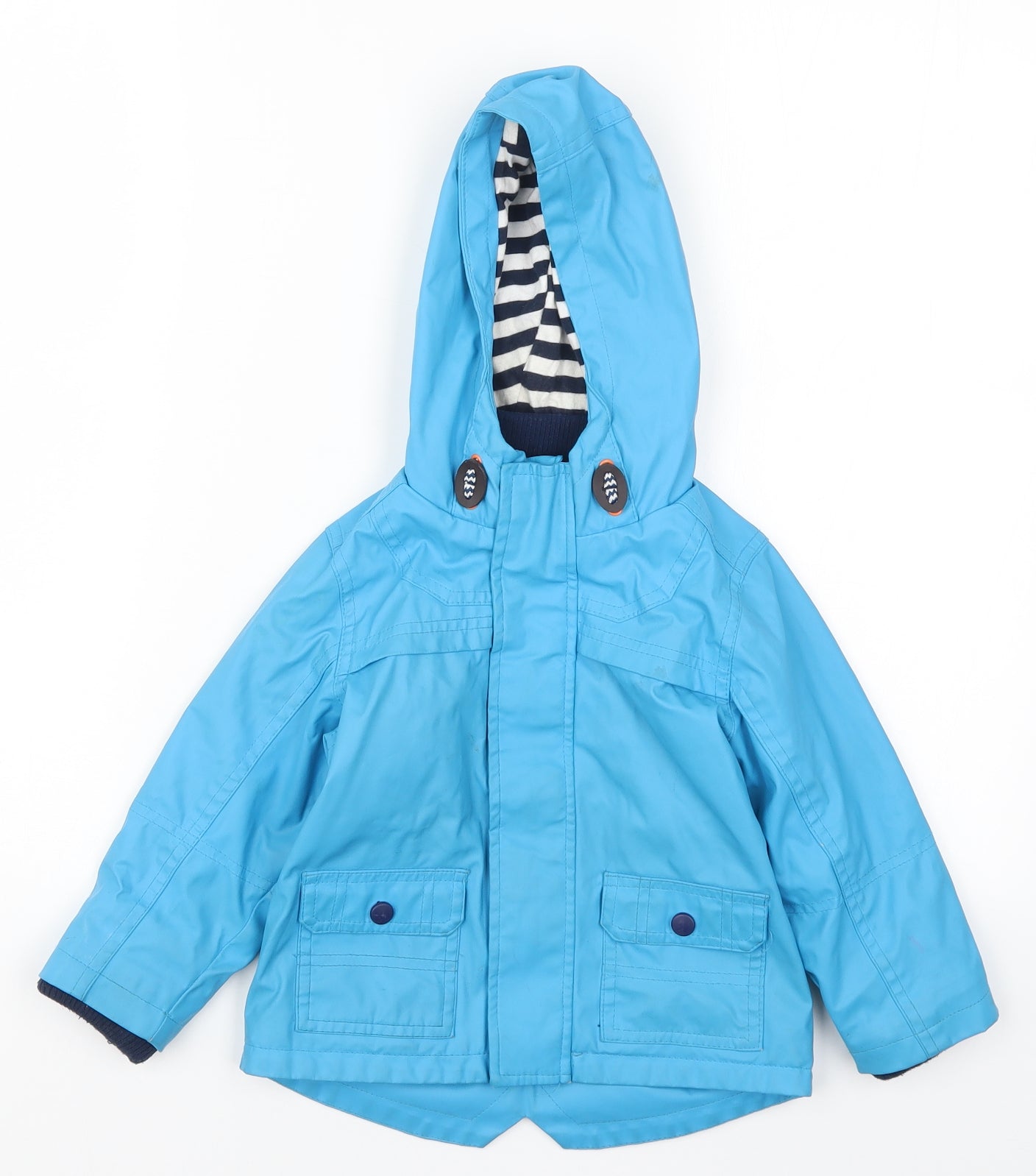 Marks and Spencer Boys Blue   Rain Coat Coat Size 2-3 Years