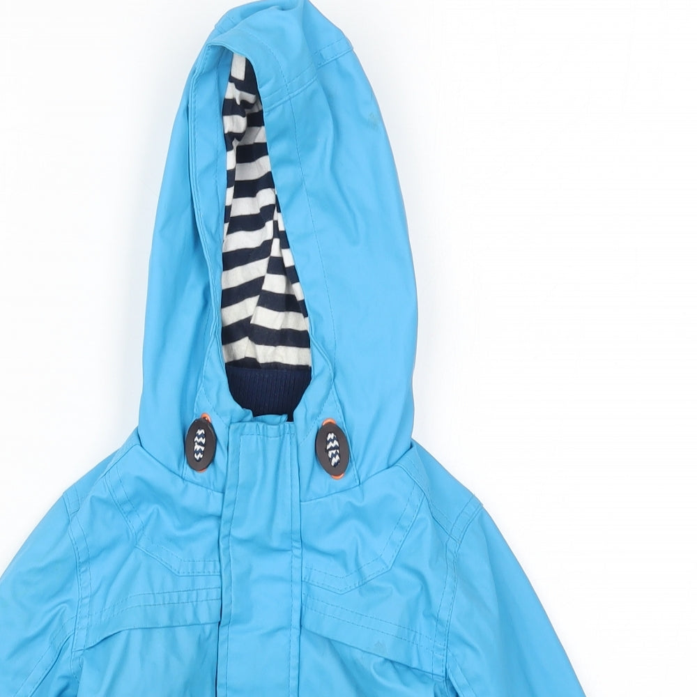 Marks and Spencer Boys Blue   Rain Coat Coat Size 2-3 Years