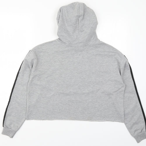 Primark Womens Grey   Pullover Hoodie Size 12  - Speak to me after Love Island