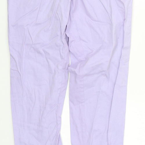 New Look Womens Purple   Trousers  Size 8 L30 in