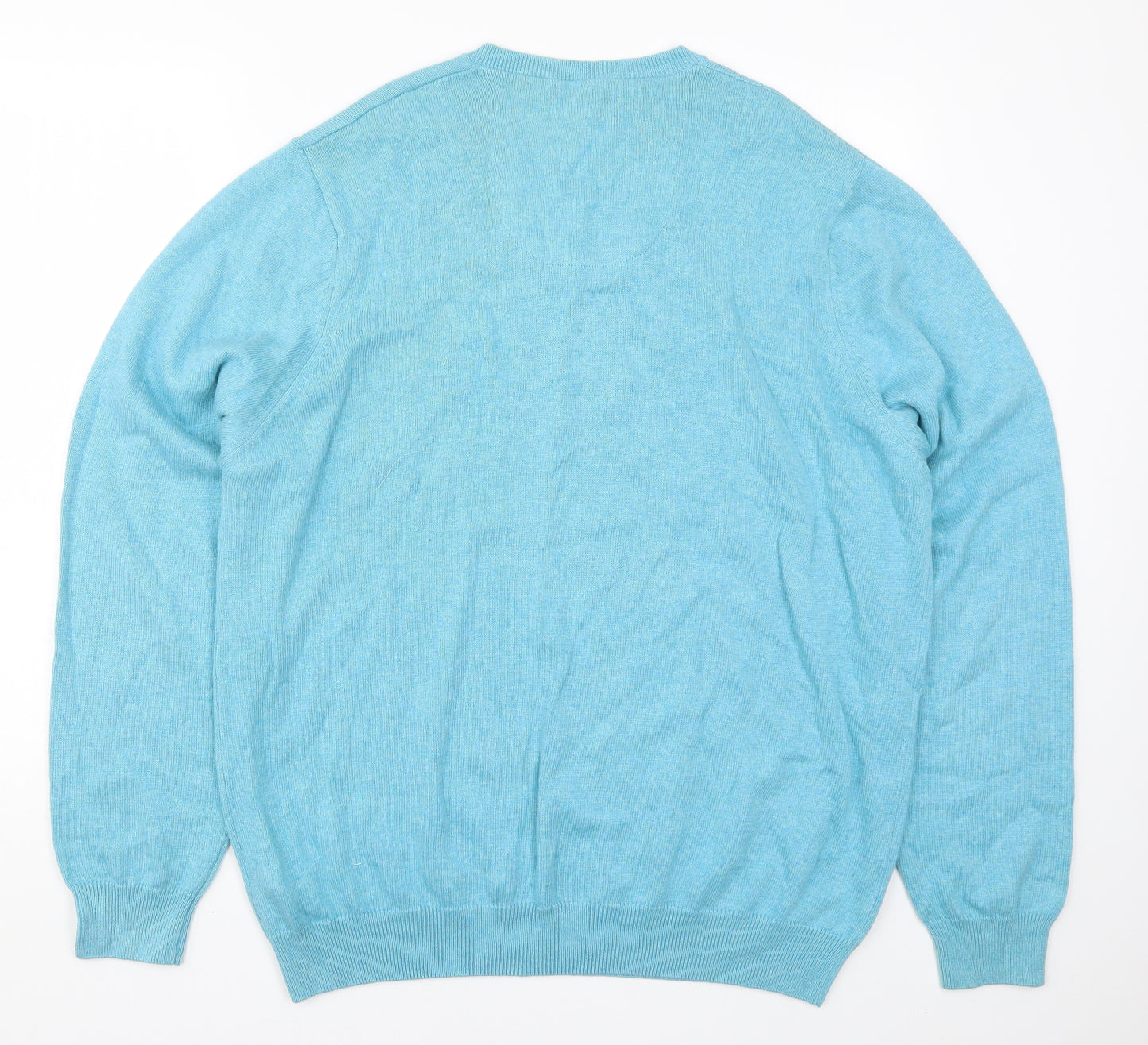 Marks and Spencer Mens Blue  Knit Pullover Jumper Size XL