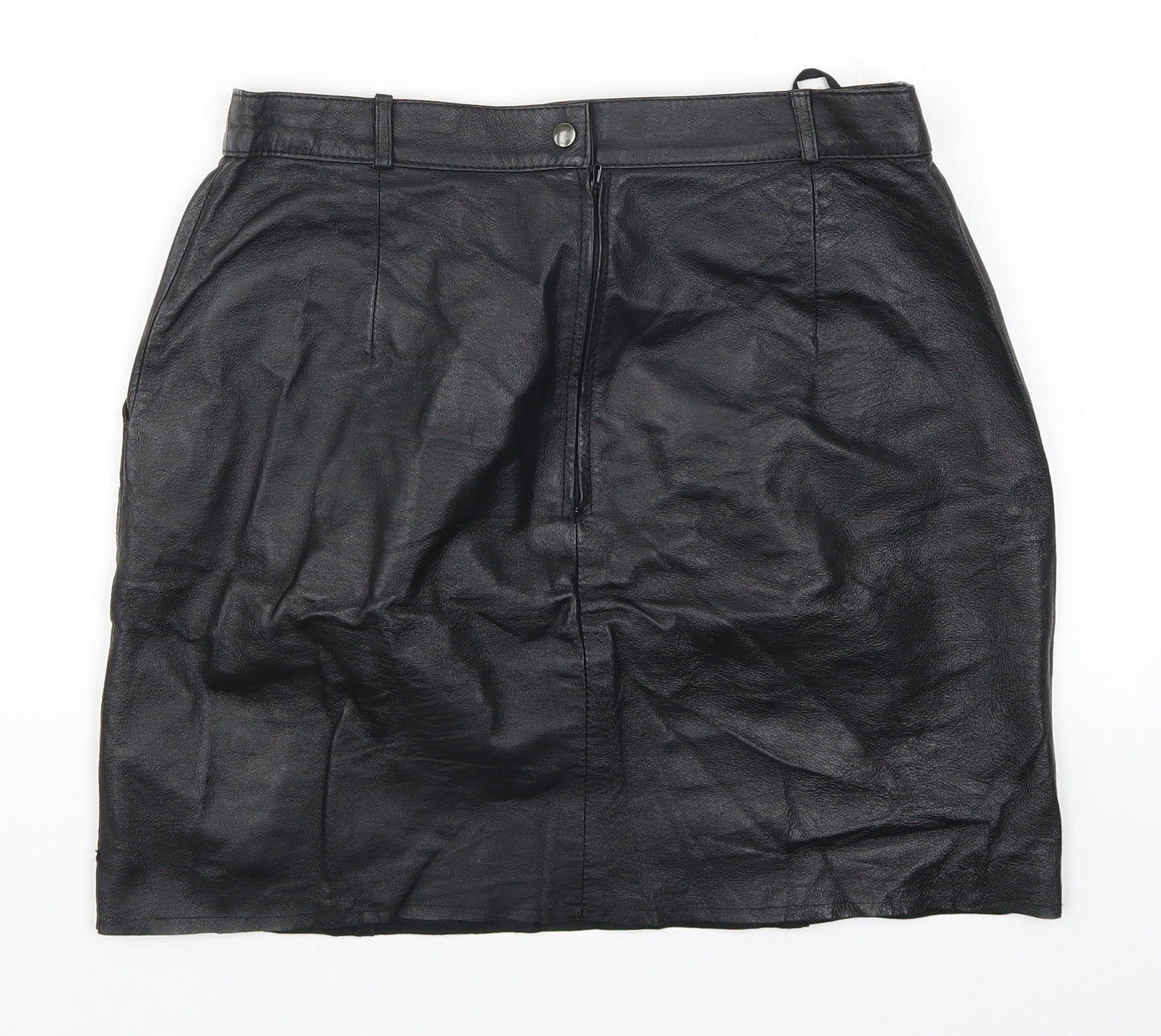 Preworn Womens Black   Mini Skirt Size 29 in