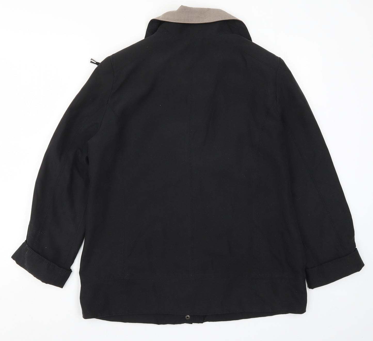 BHS Womens Black   Jacket Coat Size 14