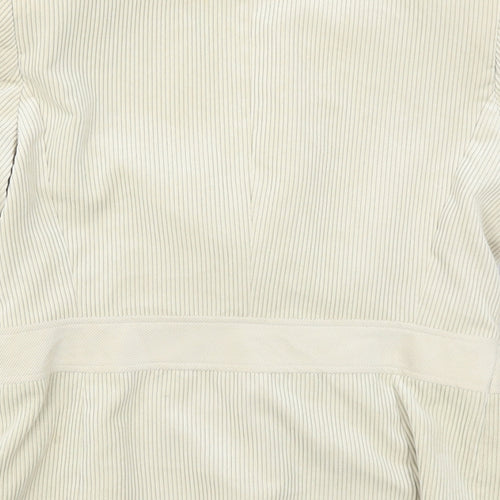 Klass Womens Beige  Corduroy Jacket  Size 12