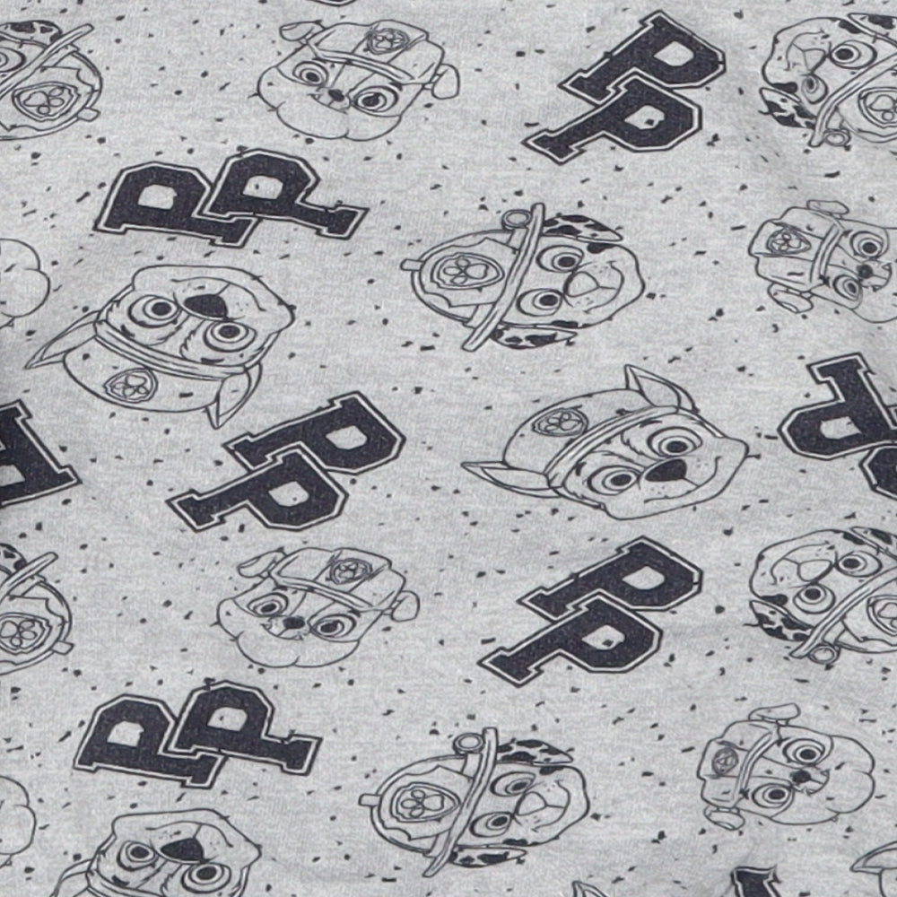 Matalan Boys Grey   Basic T-Shirt Size 18-24 Months  - Paw Patrol