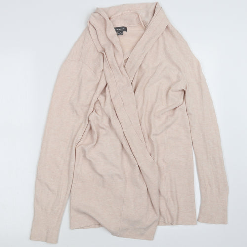 Primark Womens Pink  Knit Cape Jumper Size 10