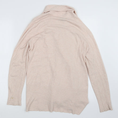 Primark Womens Pink  Knit Cape Jumper Size 10