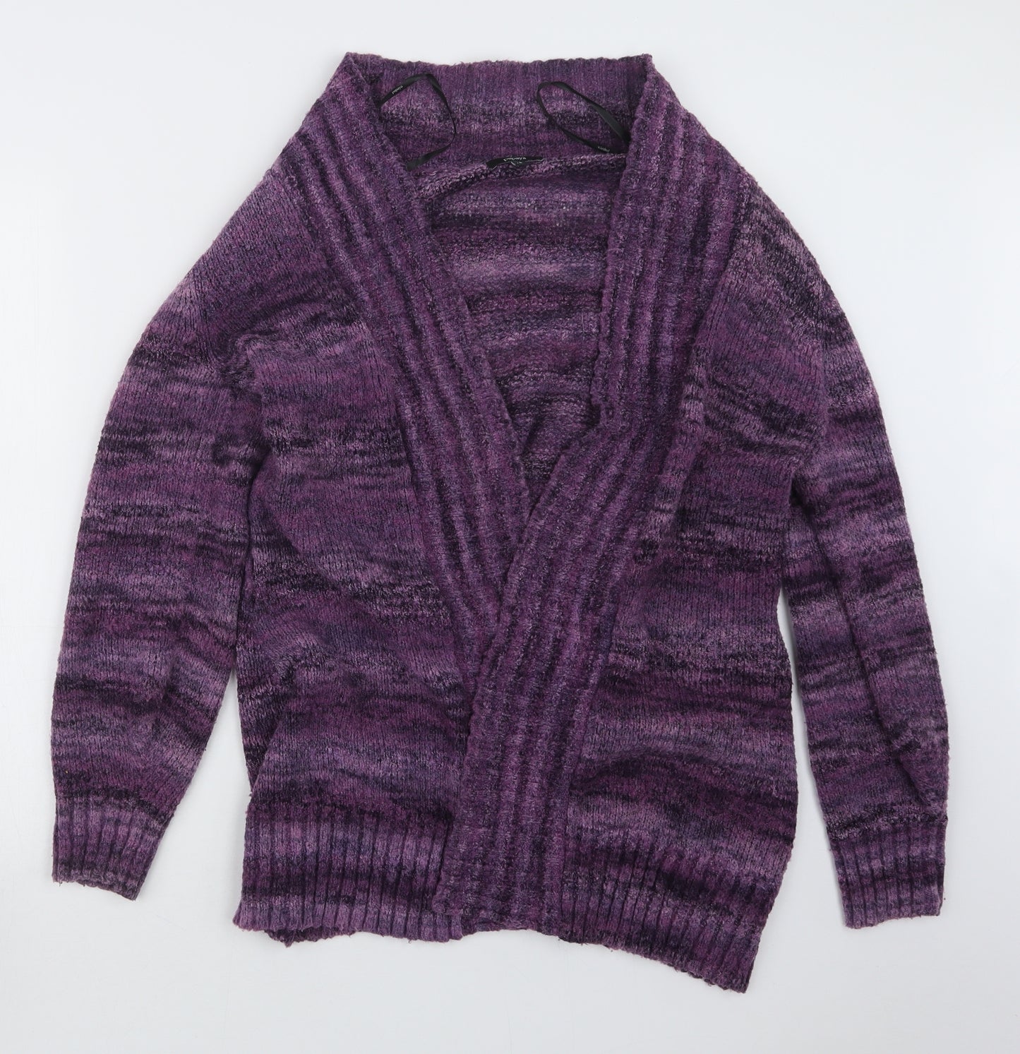 Papaya Womens Purple  Knit Cardigan Jumper Size 12
